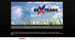Desktop Screenshot of dex-trans.pl