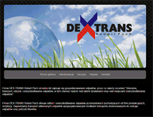 Tablet Screenshot of dex-trans.pl